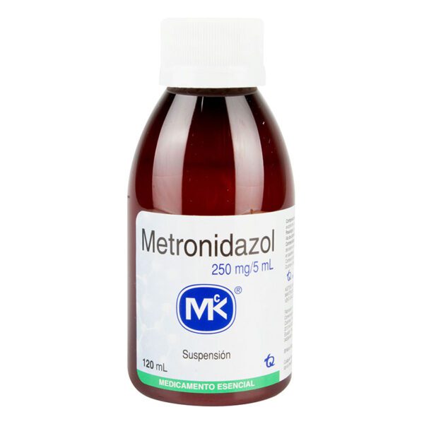 Metronidazol 250 Mg Suspensión 120 Ml Mk - Imagen 2