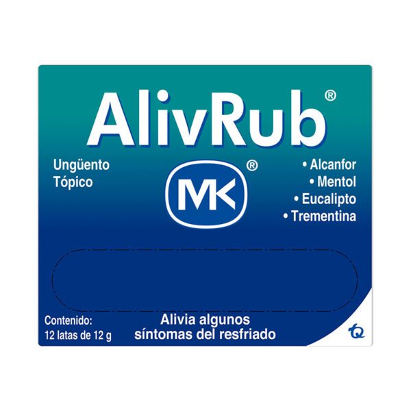 Alivrub Lata 12 Gr 12 Uds Mk