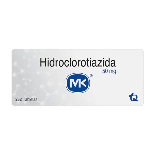 Hidroclorotiazida 50 Mg 252 Tabletas Mk