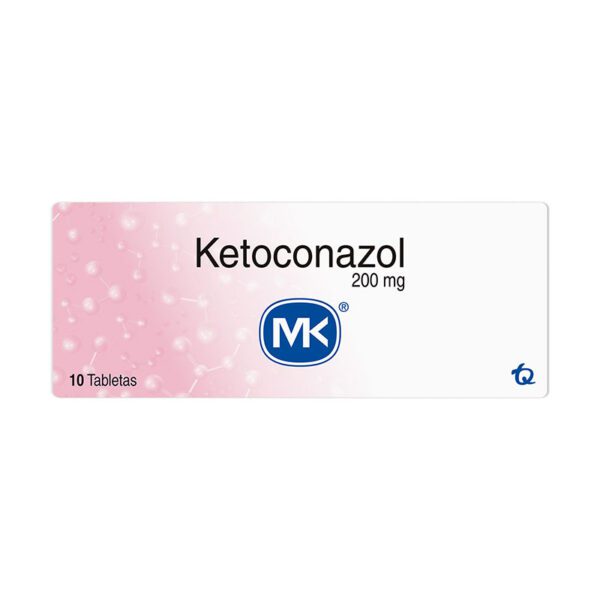 Ketoconazol 200 Mg 10 Tabletas Mk