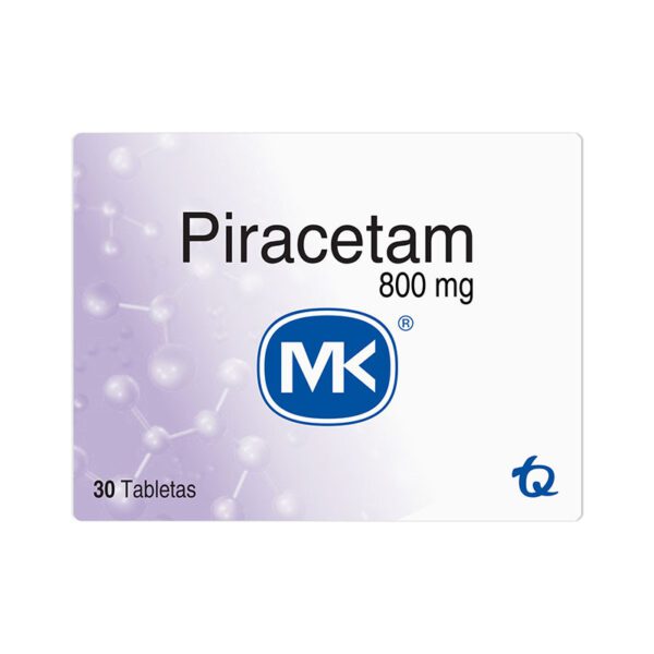 Piracetam 800 Mg 30 Tabletas Mk