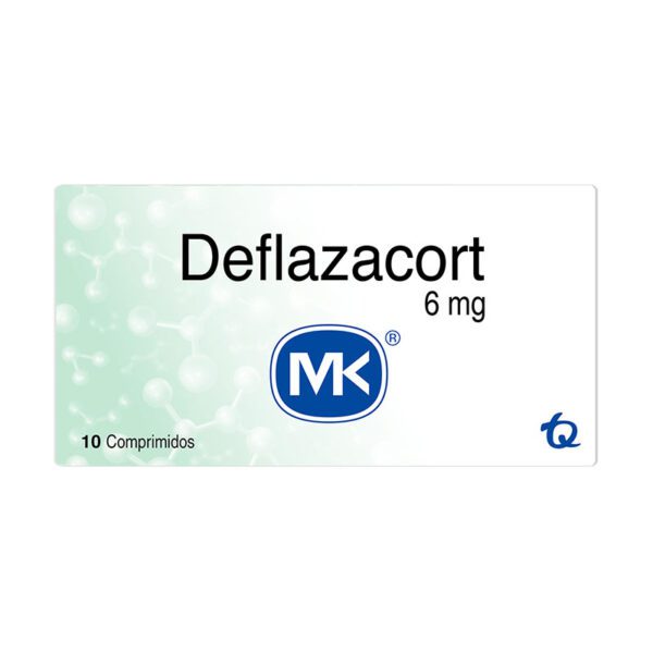 Deflazacort 6 Mg 10 Tabletas Mk(M)7343 - Imagen 2