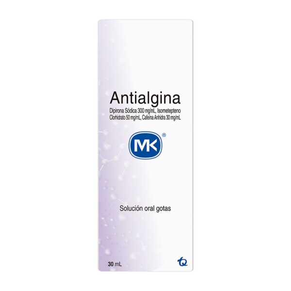 Antialgina Gotas 30 Ml Mk - Imagen 2