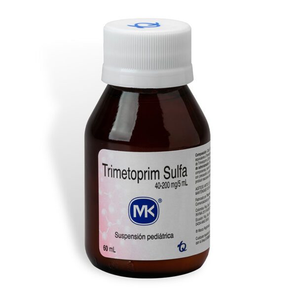 Trimetoprim Sulfa 40-200 Suspensión 60 ml Mk - Imagen 2