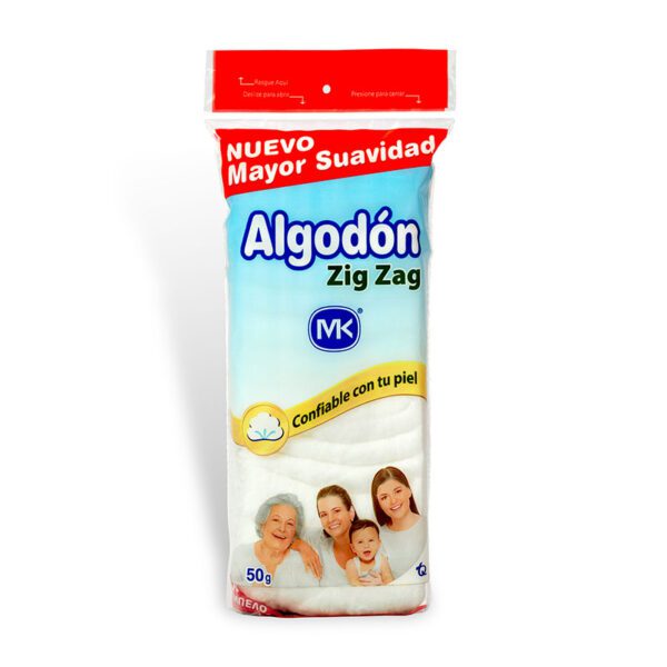 Algodon Zig Zag Mk 50 Gr - Imagen 2