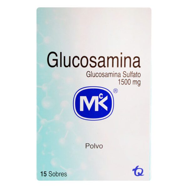 Glucosamina 1500 Mg 15 Sobres Mk - Imagen 2