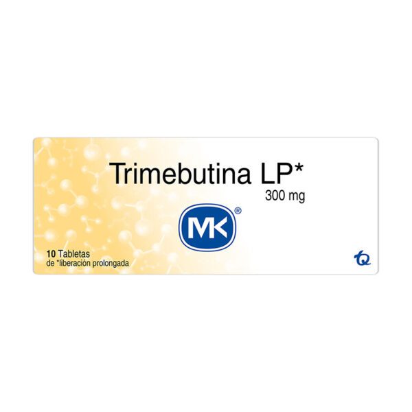 Trimebutina Lp 300 Mg 10 Tabletas Mk