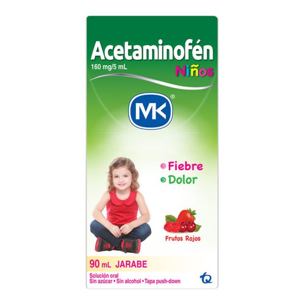 Acetaminofen Jarabe 160Mg/5Ml 90Ml