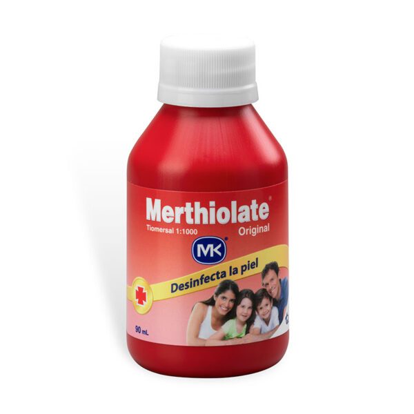 Merthiolate Rojo Tecnoquimicas 90 Ml - Imagen 2