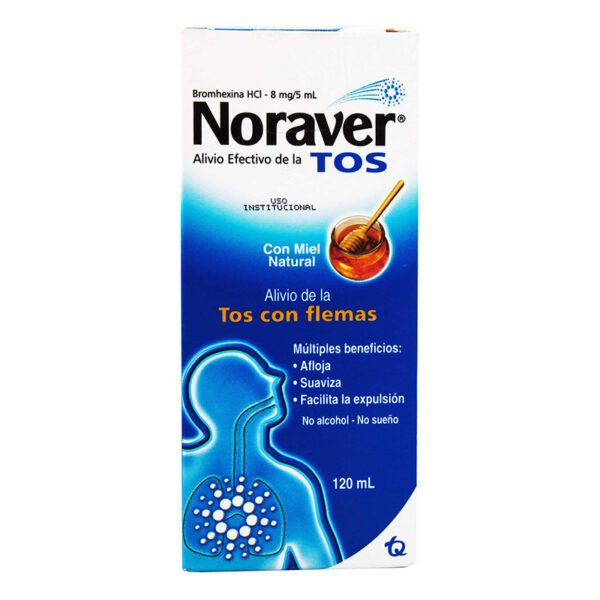 Noraver Tos Miel Adulto Jarabe 120 Ml - Imagen 2