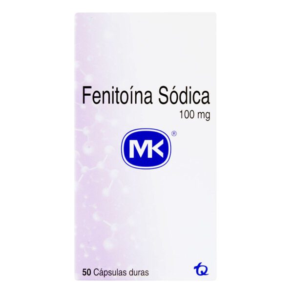 Fenitoína Mk 100 Mg 50 Cápsulas - Imagen 2