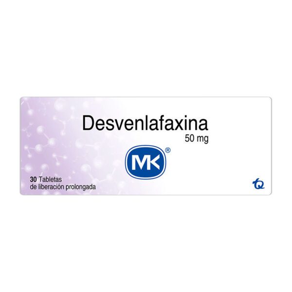 Desvenlafaxina 50 Mg 30 Tabletas Mk(3%+)