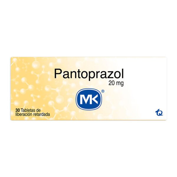 Pantoprazol 20 Mg 30 Tabletas Mk