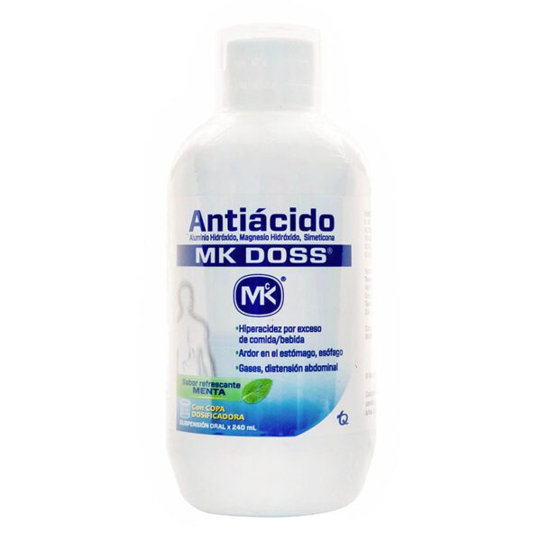 Antiacido Menta Doss 240 Ml Mk