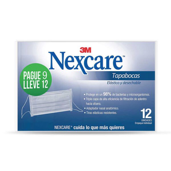 Tapaboca Desechab.Nexcare 3M Pg.9 Ll.12