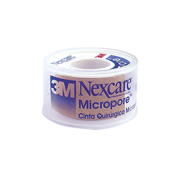 Micropore Piel 12X5 (1/2X5) Dispensad 3M - Imagen 2