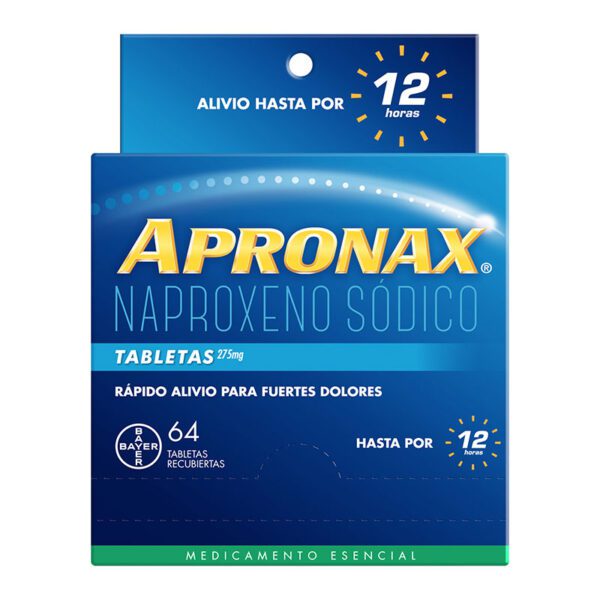 Apronax 275 Mg 64 Tabletas - Imagen 2