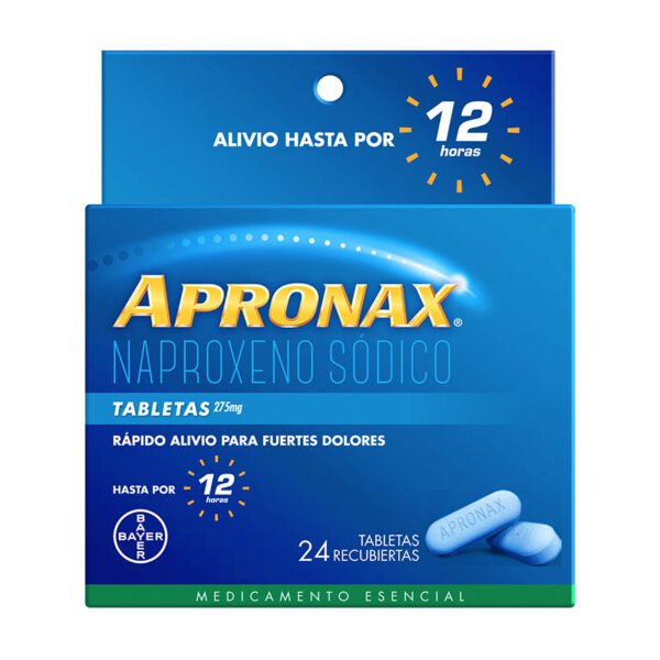 Apronax 275 Mg 24 Tabletas - Imagen 2