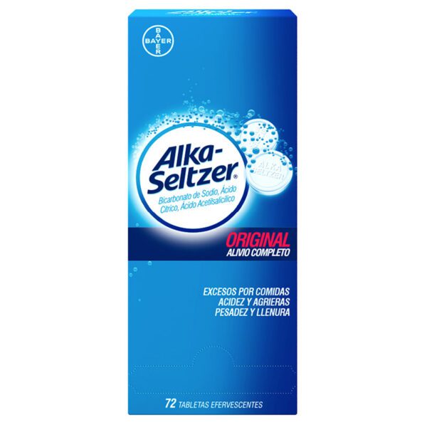 Alka Seltzer 60 Tabletas - Imagen 2