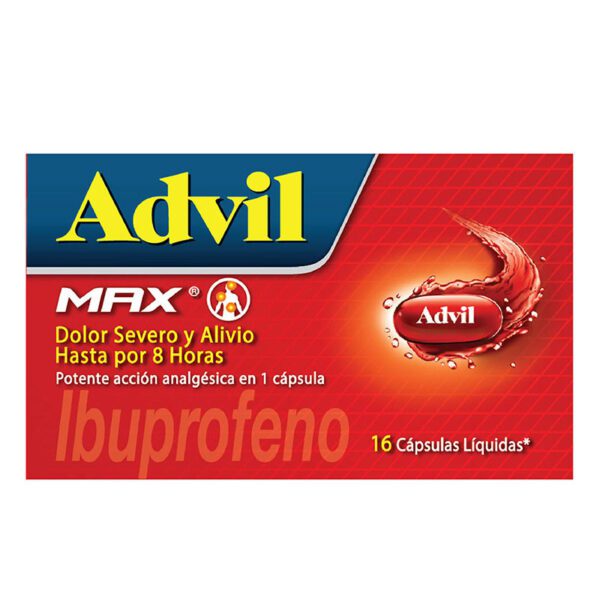 Advil Max 16 Capsulas