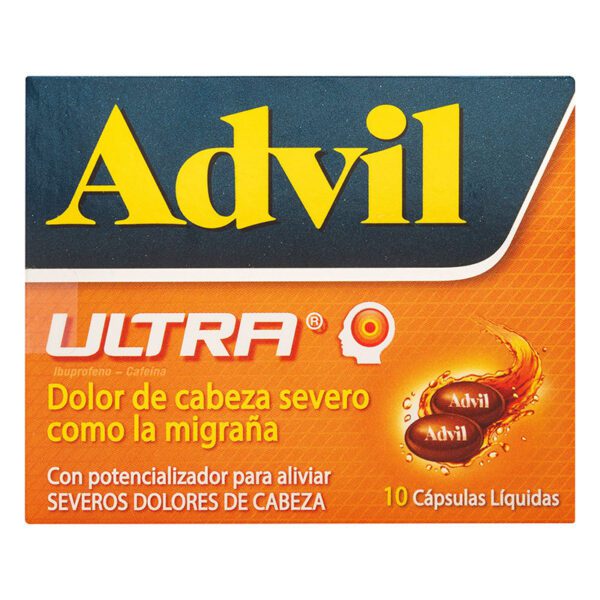 Advil Ultra 10 Capsulas - Imagen 2