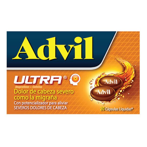 Advil Ultra 20 Capsulas - Imagen 2