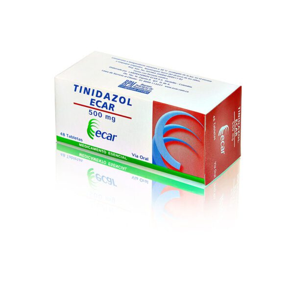 Tinidazol 500 Mg 48 Tabletas Ecar