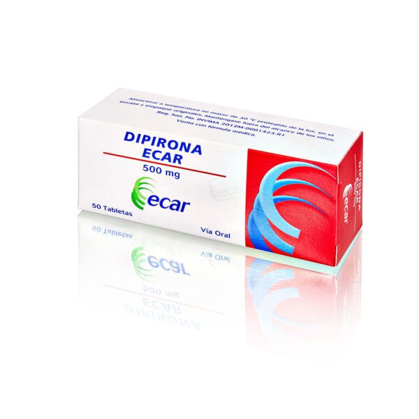 Dipirona 500 Mg 50 Tabletas Ec - Imagen 2