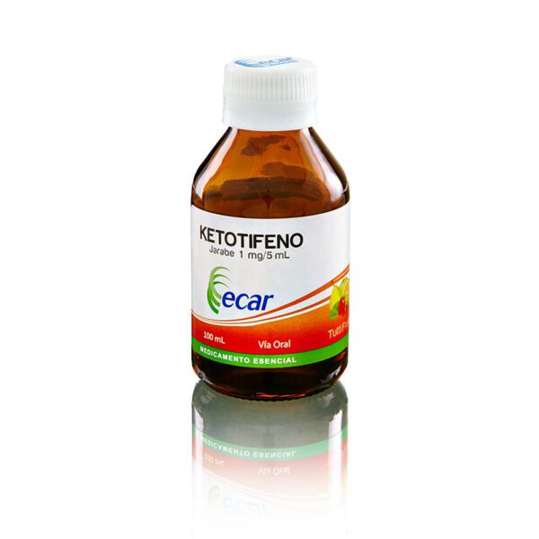 Ketotifeno 1 Mg Jarabe 100 Ml Ec