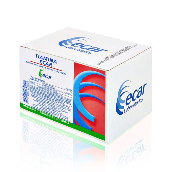 Tiamina 1 Gr 10 Ml Ampolla Ec - Imagen 2