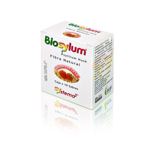 Biosylum Fresa 10 Sobres - Imagen 2