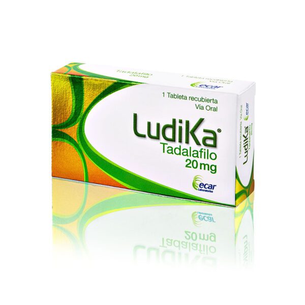 Ludika Tadalafilo 20 Mg 1 Tableta