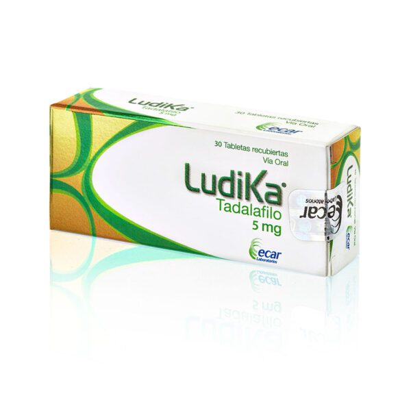 Ludika Tadalafilo 5 Mg 30 Tabletas Ecar - Imagen 2