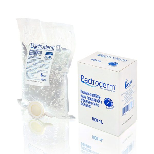 Bactroderm Gel Antibacterial Bol 1000 Ml  Repuesto Display