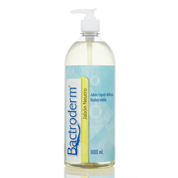 Jabón Bactroderm Líquido Neutro 1000 Ml