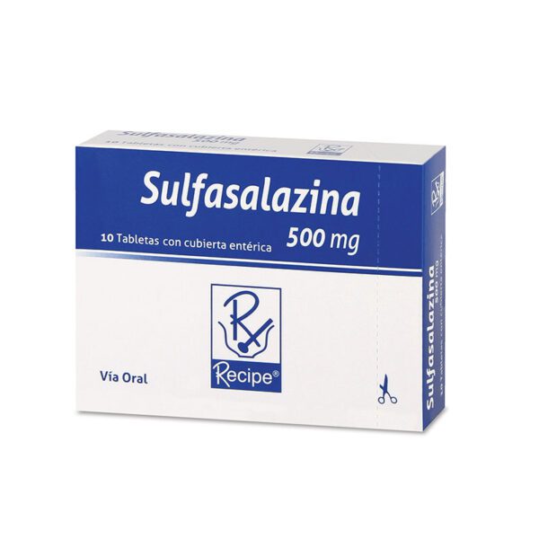 Sulfasalazina 500 Mg 10 Tabletas Rc - Imagen 2