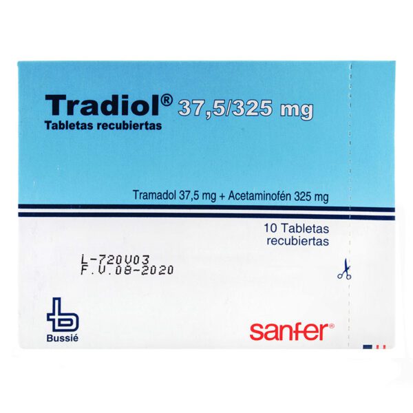 Tradiol 10 Tabletas - Imagen 2