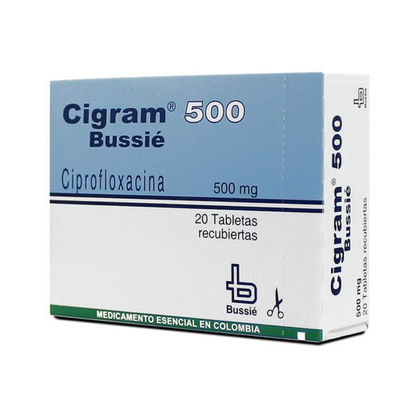 Cigram 500 Mg 20 Tabletas (A)(3%+)(Pae) - Imagen 2