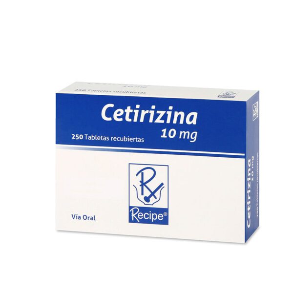 Cetirizina 10 Mg 250 Tabletas Rc - Imagen 2