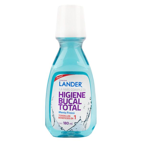 Enjuague Lander Menta Fresca 180 Ml - Imagen 2