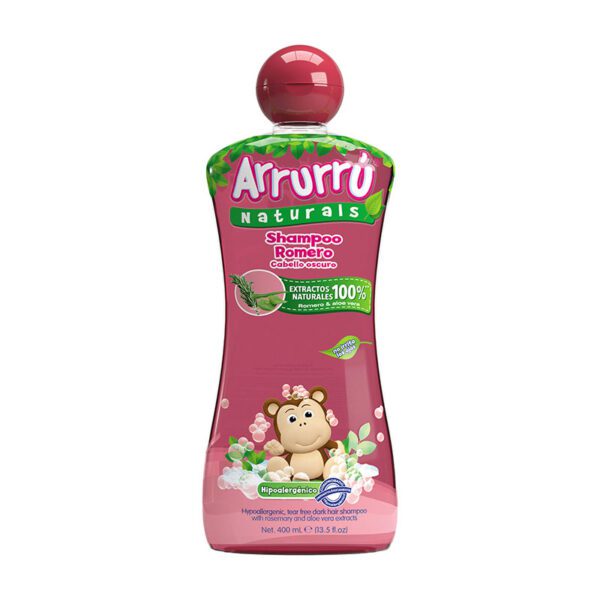 Shampoo Arrurru Naturals Romero 400 Ml - Imagen 2