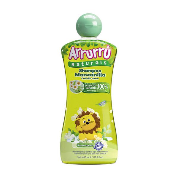 Shampoo Arrurru Naturals Manzanilla 400 Ml - Imagen 2