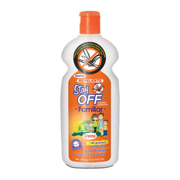 Repelente Stay Off Crema 200 Ml - Imagen 2