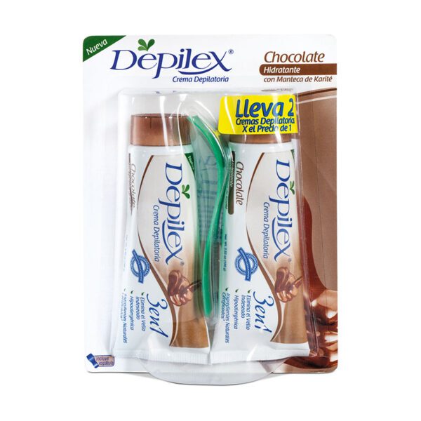 Crema Depilex 3 En 1 Chocolate Hidratante 100 2X1