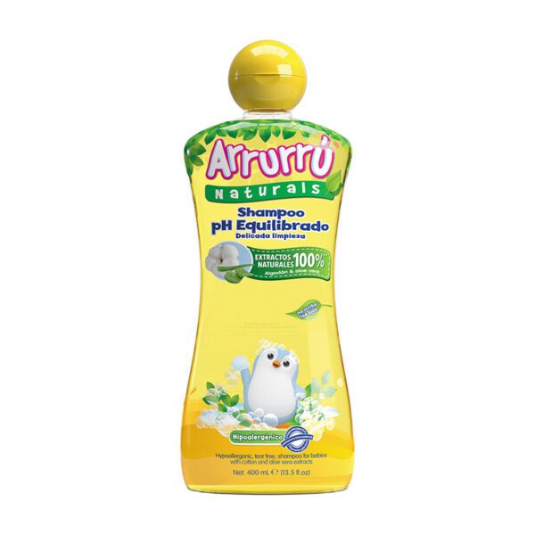 Shampoo Arrurru Naturals Ph Equilibrado 400 Ml