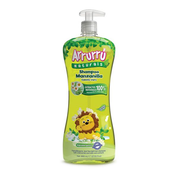 Shampoo Arrurru Naturals Manzanilla 800 Ml - Imagen 2