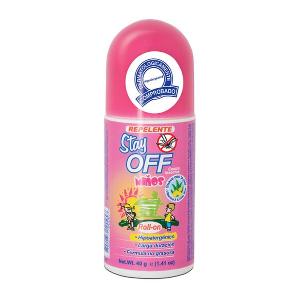 Repelente Stay Off Roll-Ón Niños 40 Ml - Imagen 2