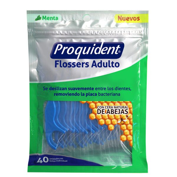 Flosser Proquident Adulto 40 Unidades - Imagen 2