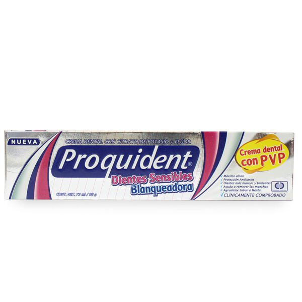 Crema Dental Proquident Dientes Sensibles 75 C.C - Imagen 2