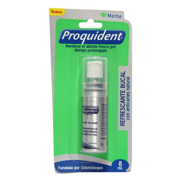 Refrescante Bucal Proquident Menta 8 Ml. - Imagen 2